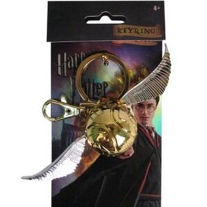 NWT Harry Potter Snitch Pewter Keyring